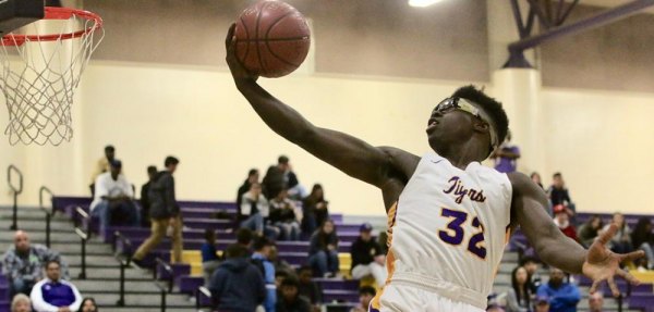 Lemoore's Daniel Charleston reaches for a layup in Tuesday's 57-45 victory over Golden West. Lemoore then defeated Mt. Whitney on Thursday to win the West Yosemite League championship.